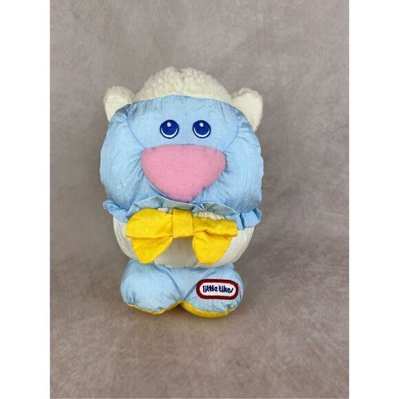Vintage Little Tikes Puffalump Lamb w/ Rattle - Picture 1 of 7